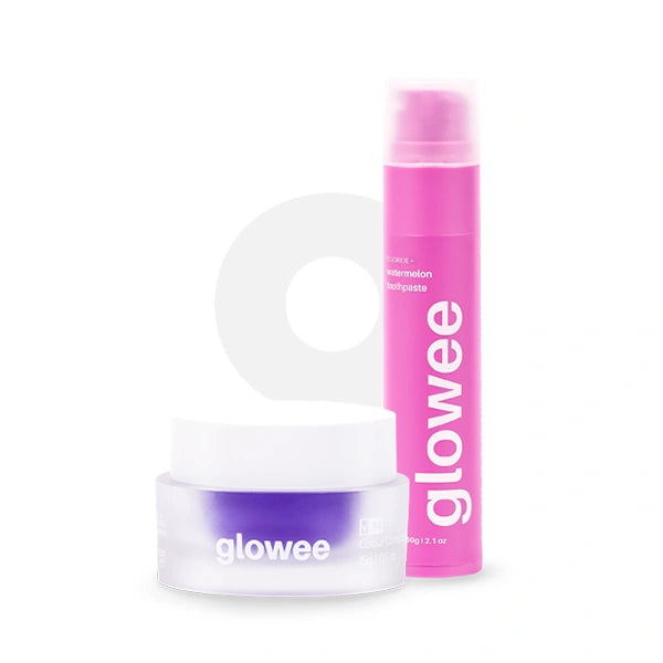 Glowee výhodný set zubní pasty a V34 bělícího prášku