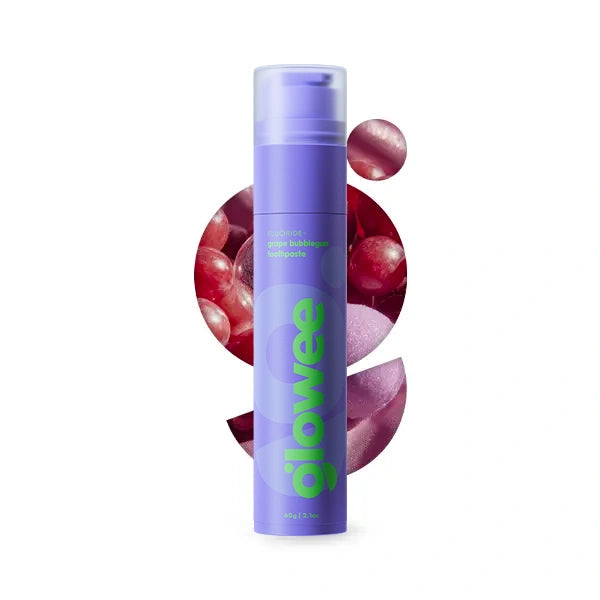 Glowee bělící zubní pasta Grape Bubblegum