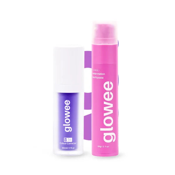 Glowee výhodný set zubní pasty a V34 korektoru