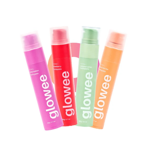 Glowee výhodný set ovocných zubních past (4 ks dle výběru)
