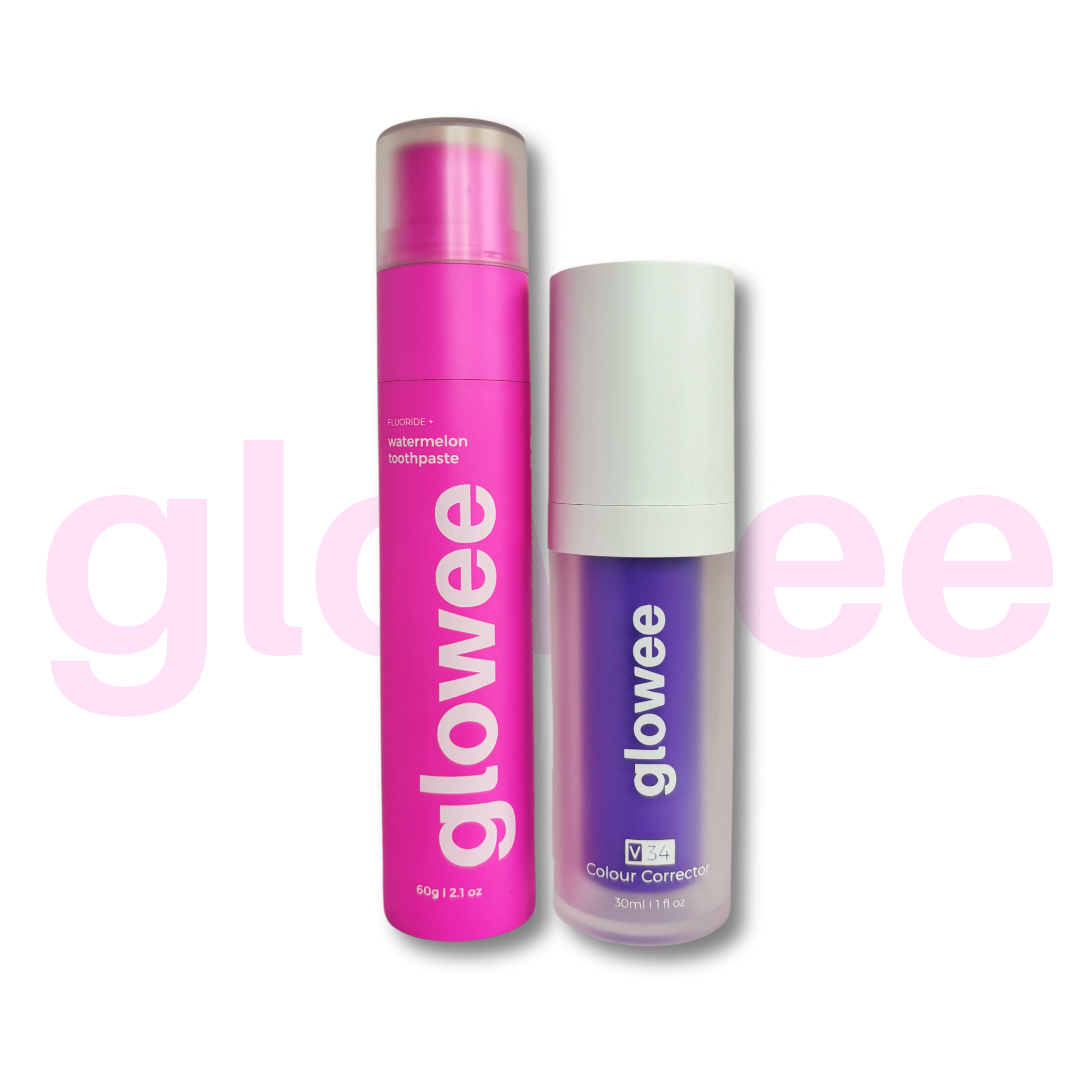 Glowee výhodný set zubní pasty a V34 korektoru