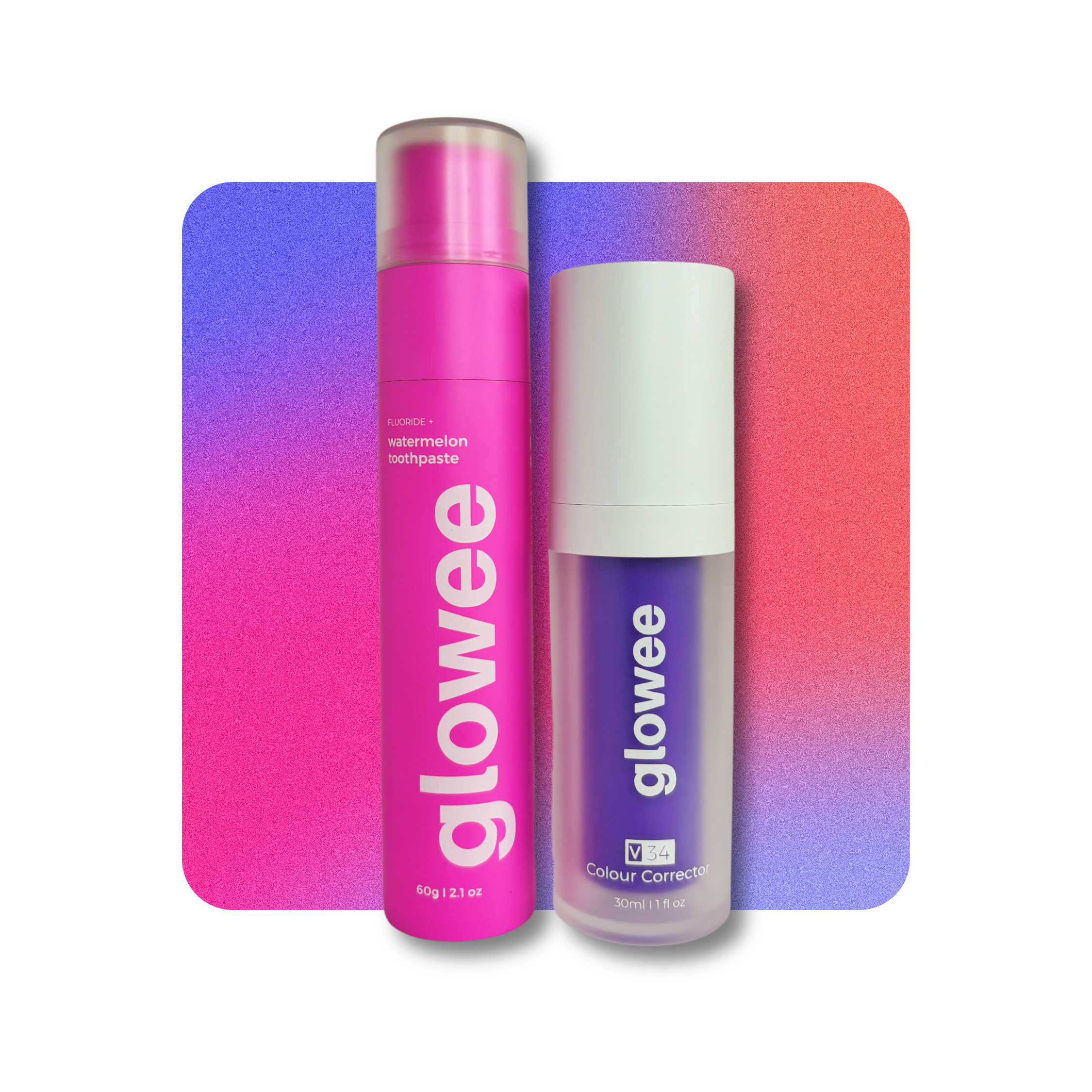 Glowee výhodný set zubní pasty a V34 korektoru