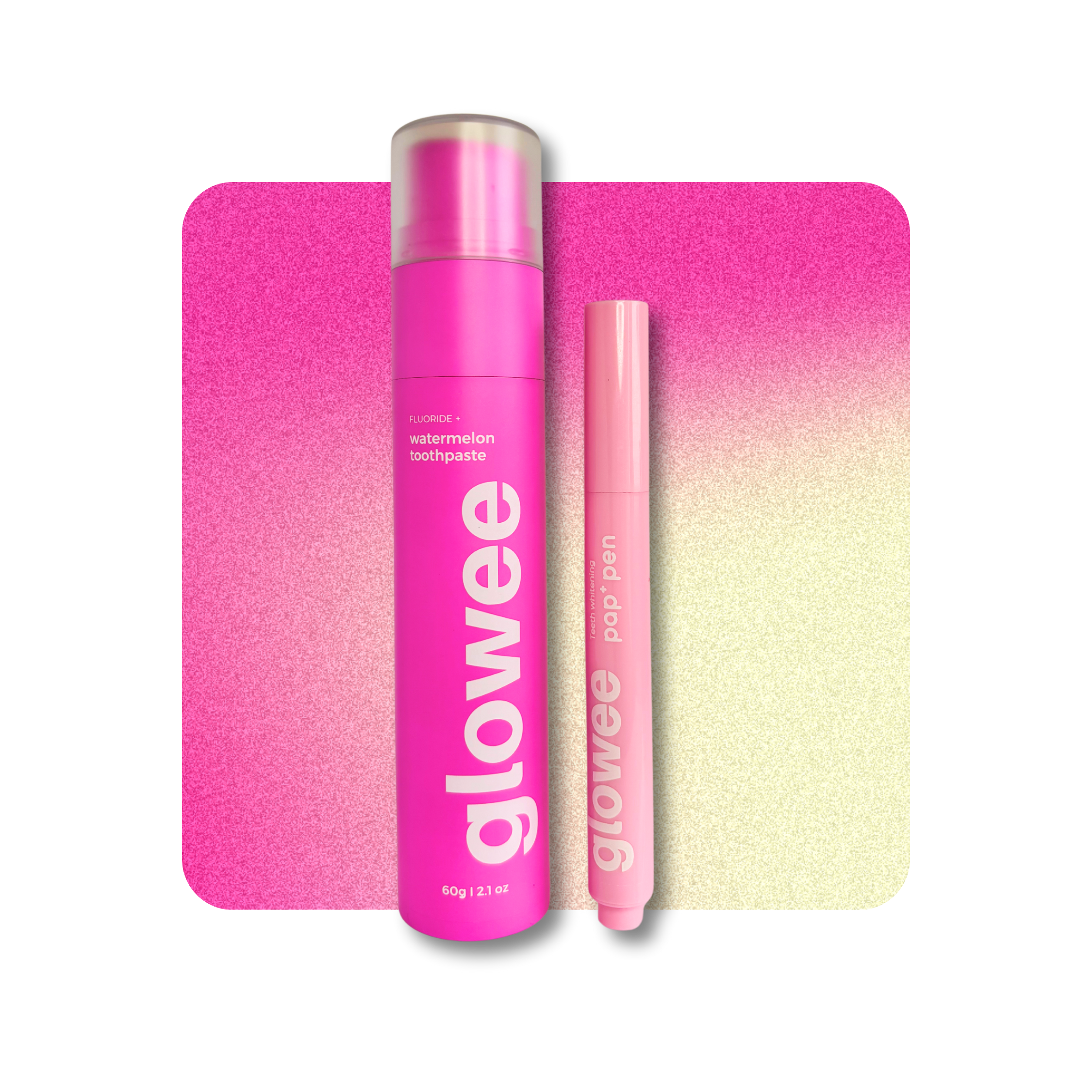 Glowee výhodný set zubní pasty a PAP+ bělícího pera