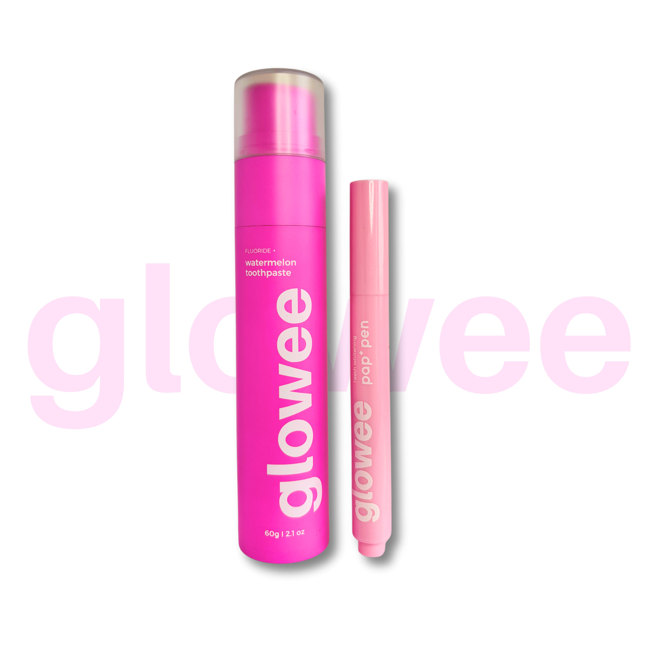Glowee výhodný set zubní pasty a PAP+ bělícího pera