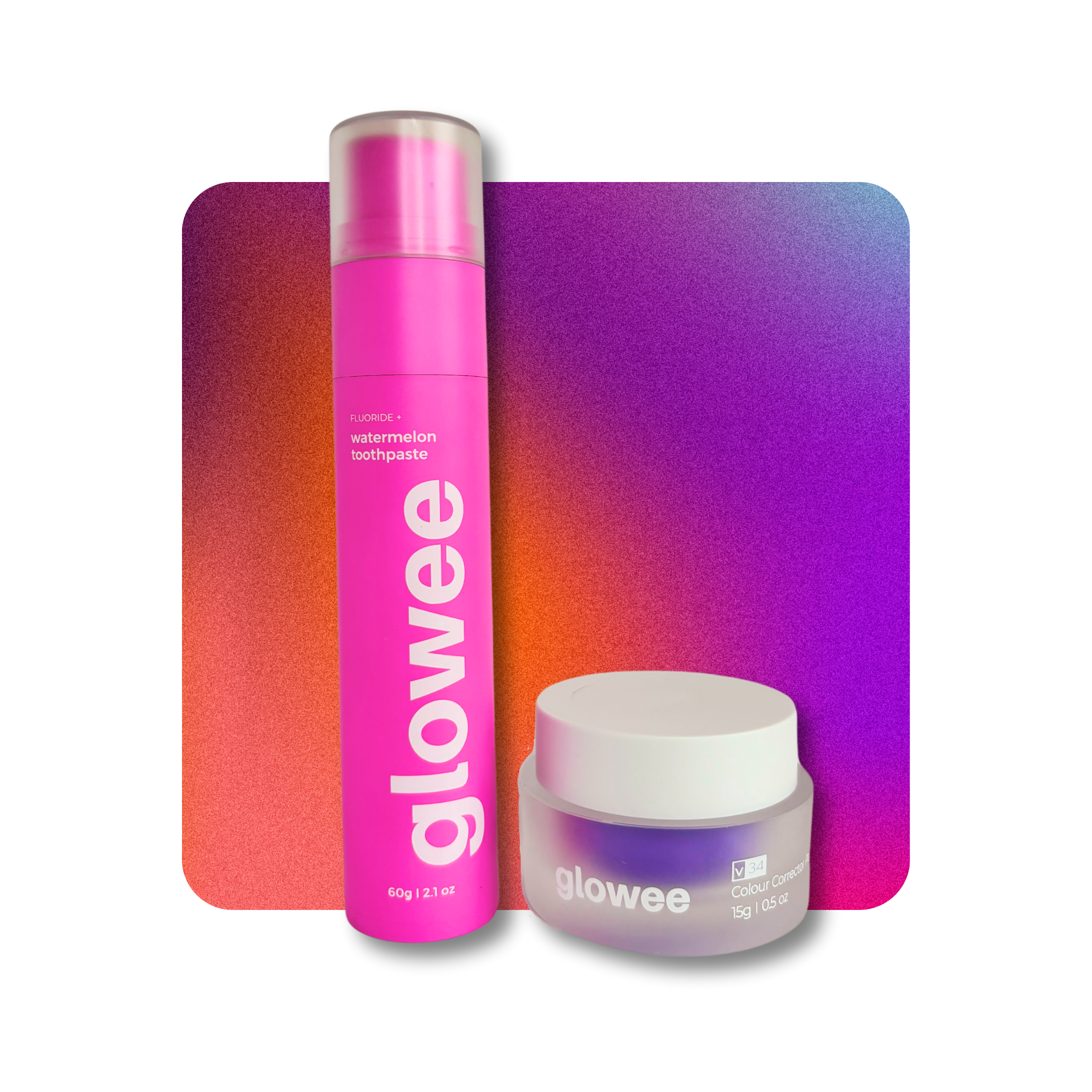 Glowee výhodný set zubní pasty a V34 bělícího prášku